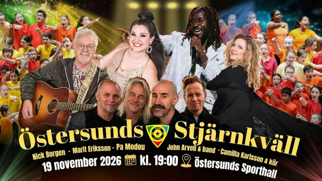 Östersunds stjärnkväll - Östersund firar livet
