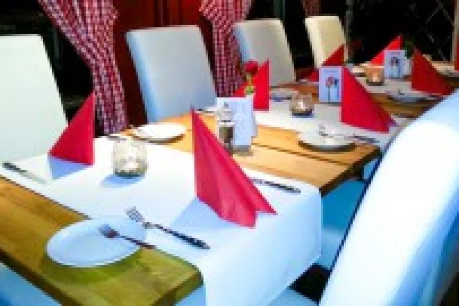 Restaurang En Liten Röd